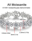 Tennis Bracelets for Women Sunflowers Design GRA certified