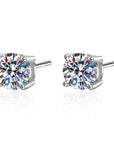 2.0ct Moissanite Earrings for Women