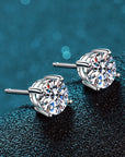 2.0ct Moissanite Earrings for Women